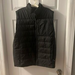 Mens- North Face Down Vest- Size Large- Grey